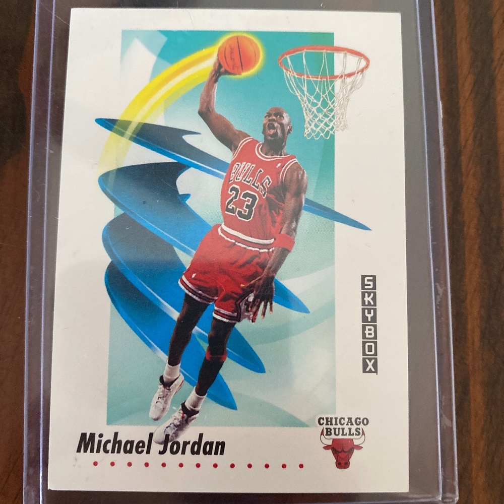 Michael Jordan Skybox Card